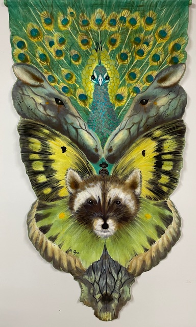 Member artwork - Coon and Peacock